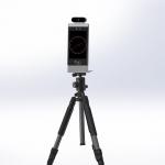 POE Android 8 Inch Binocular Camera Tablet With Temperature Test And Face
