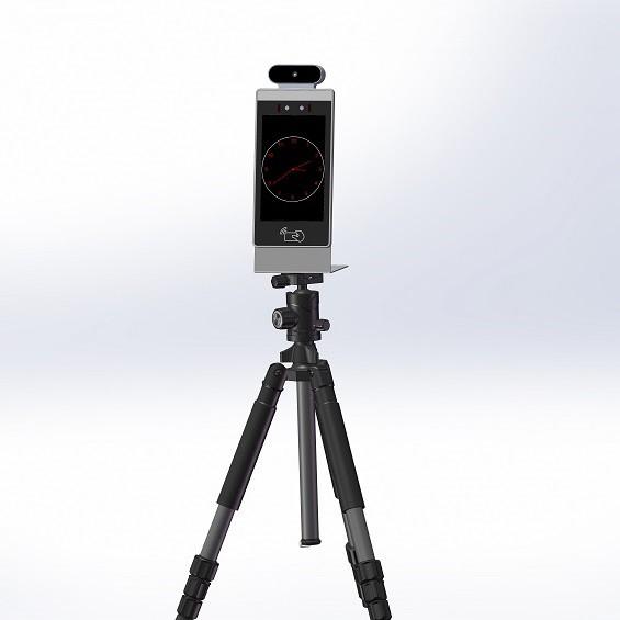 Fecial Temperature Detection Android 8 Inch Monitor With Software For Pass