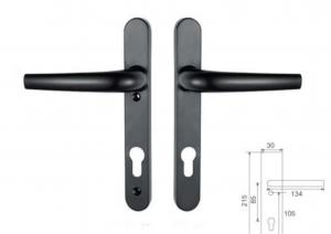 Quality Sturdy Cylinder Exterior Door Entry Handle With Lever Entry Door Lock Handle Set wholesale