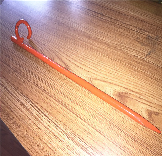 Customized Painted Grounding And Earthing Products Steel Material Earth Stake