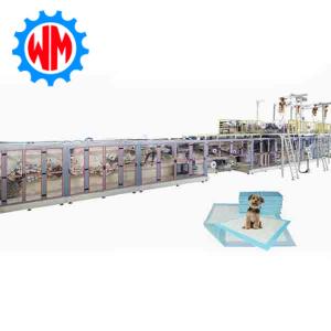High Speed Full Servo Underpad Making Machine Professional Customization With Option System