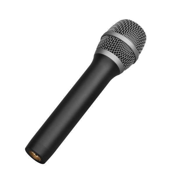 Desktop Matte Black 3mA Studio Condenser Microphone For Podcasting