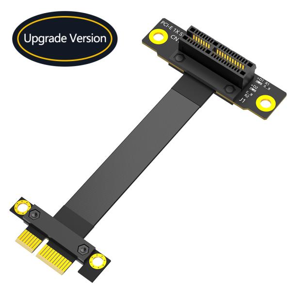 Cheap 36PIN PCI-E 1X 270 Degree PCI-e Extension Cable For PCI Express Up to PCI-E Gen3 8Gbps speed for sale