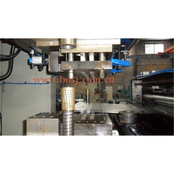 Perforated Galvanized Steel Cable Tray Roll Forming Machine With PLC Control