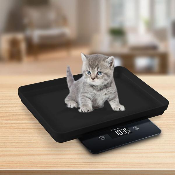 5kg 1g Big Tray Portable Electronic Digital Pet Kitten  animal balance Weighing Scales Puppy Scale for Tiny Pets