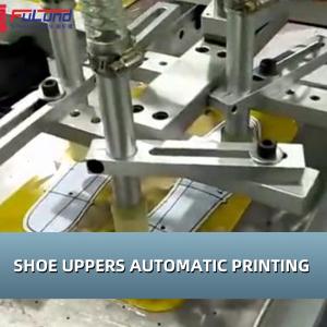 printing machine manufacture automatic turntable insole screen printing machine