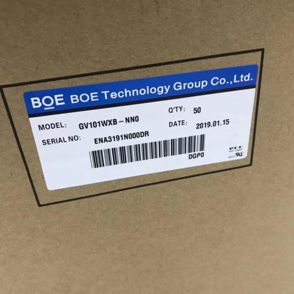 Industrial Widescreen LCD Computer Monitors BOE 10.1'' GV101WXB-NN0 1280*800 Pixels