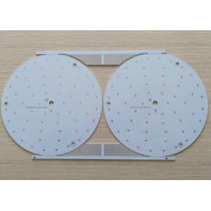 LED Aluminum PCB Single Layer Wite Soldermask PCB Board manufacturer