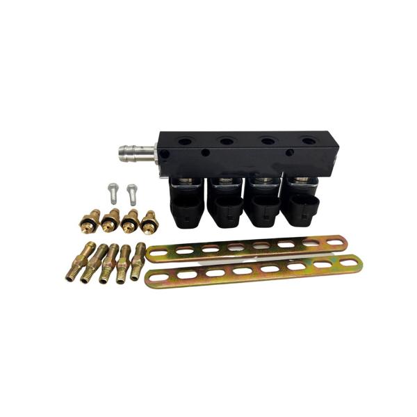Cheap 3 Ohm LN-LIG1S LPG CNG Rail Injector For 4 Cylinder Automotive GPL GNV Conversion Kit for sale