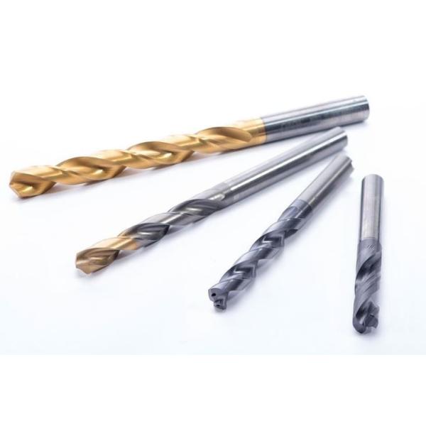 China Precision Straight Shank Twist Drill Bit , Tungsten Carbide Milling Cutters on sale