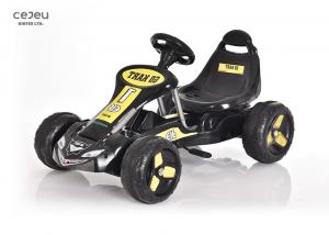 China Pedal Or Electric Kids Go Kart With Power Display And Mp3 Player Function on sale