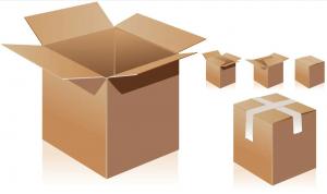 Quality Corrugated Folding Carton Box Rigid Packaging Customized Handle Bottom wholesale