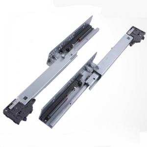 Quality 45kg Soft Close Drawer Slide Rail 18 Inch 100lb Telescopic Drawer Runners For Cabinet wholesale
