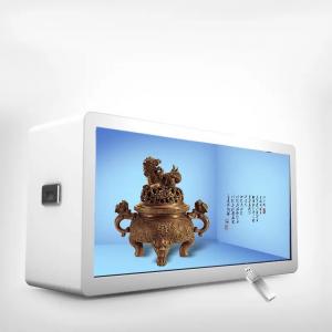 Quality 43 Inch Smart Transparent LCD Showcase Media Player LCD Display Box wholesale