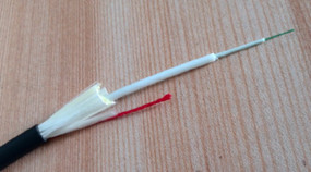 Outdoor FTTA Water-proof Mini-SC/APC Reinforced Cable Assemblies for Harsh Environment Interconnect