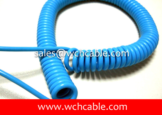 UL20733 Abrasion Resistant Polyurethane Spring Cable