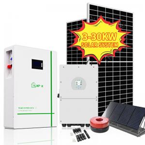 Quality Sunpok 3kw 5kw 10kw solar home system 10 Kw Solar Power System For Prefab Houses wholesale