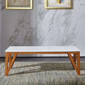 China PANEL MDF 17.32 Inch Living Room Coffee Table Triangular Leg OEM on sale