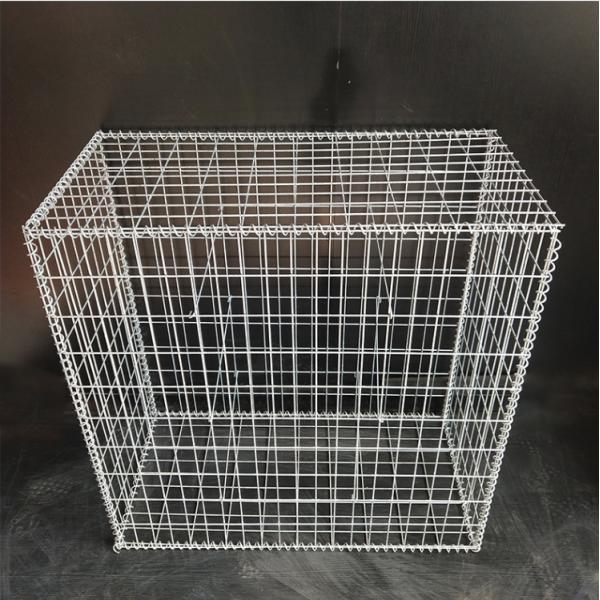 Square 5mm Welded Mesh Gabion Hot Dip Galvanized