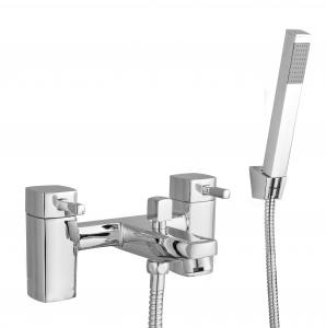 China Modern Contemporary Bath Shower Mixer Taps With Chrome Finish on sale