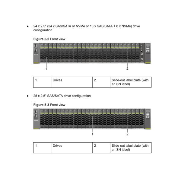 SAP HANA Huawei GPU Server FusionServer 2488H V5 2U Rack