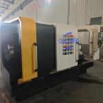 Large Spindle CNC Pipe Threading Lathe Machine Double Chuck Pipe Threads