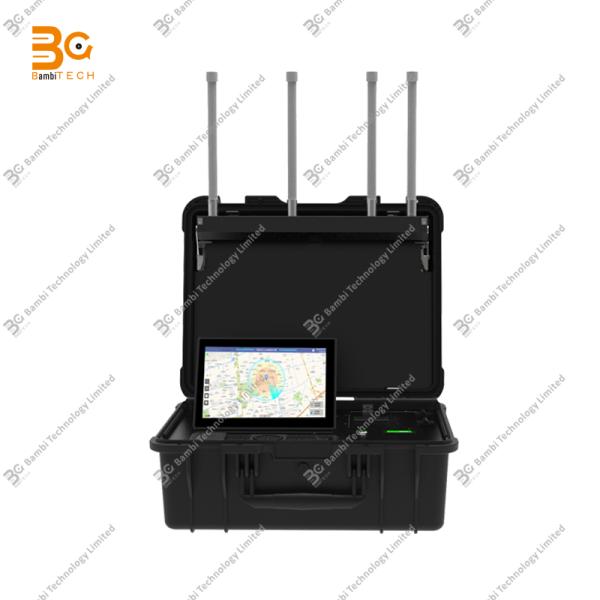 10km Portable Briefcase UAV GIS Map Data UAV Detector with DJI Mavic Air Mini FPV Avata Series
