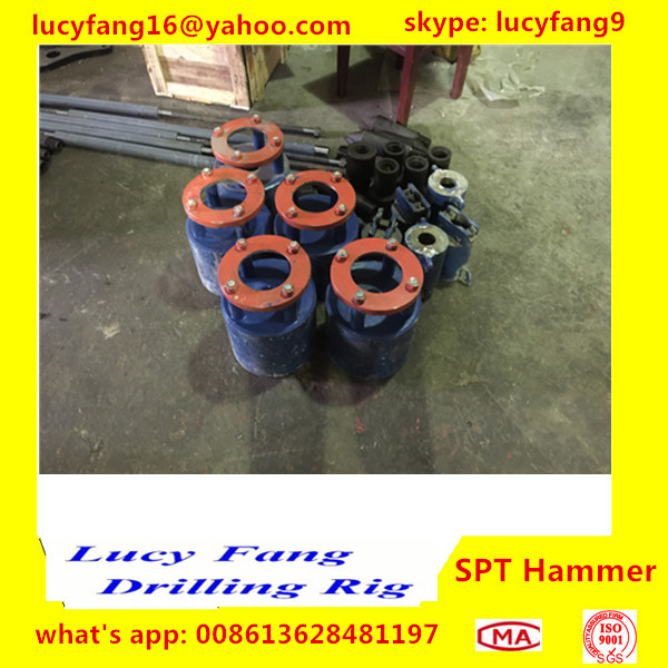 China Made GX-100 Mini Geotechnical Drilling Rig for Soil Investigation withIN 100 m Depth with SPT equipment