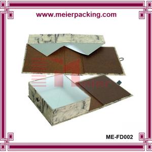 Quality Cardboard matte printing rigid paper Ecofriendly simple folding crate foldable design for shoe wholesale