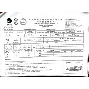 Changzhou Wan You Fastener Co., Ltd. Certifications