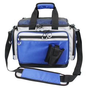 Quality Saltwater Resistant Fishing Tackle Bags Blue Fishing Tackle Storage Bags wholesale