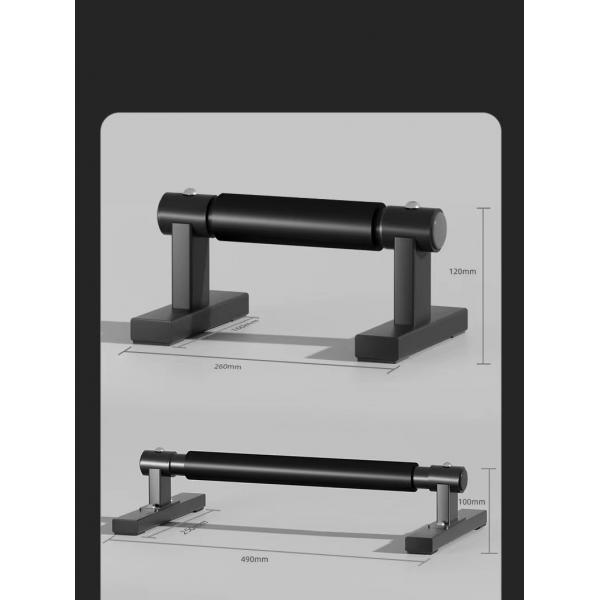 Paralettes Stands Push up Bars Double Rod Trainer Sport Rack Wooden Push up Bracket Bars