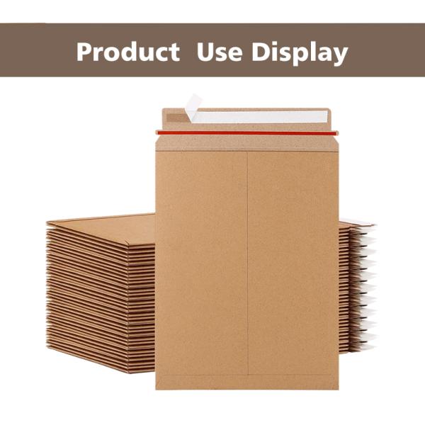 Postal-Compliant Cardboard Envelope Mailer Impact-Resistant Recyclable & Eco-Friendly