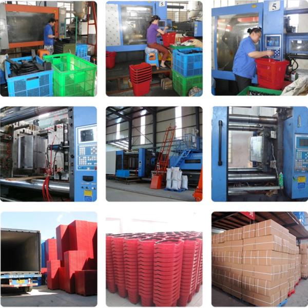 Colorful Grocery Store Basket Plastic Material 5.71"x 4.13"x 2.36" Specification