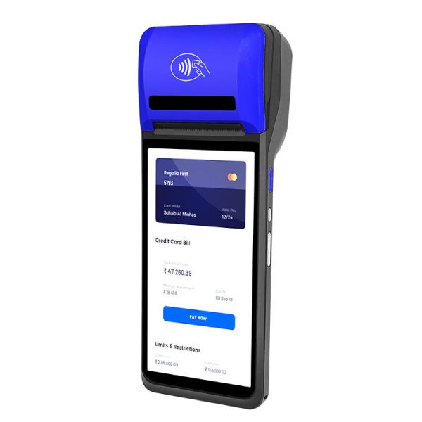 Android 13 14 6 Inch 8-Core 2.3Ghz Handheld Pos Printer Mini Pos Machine POS