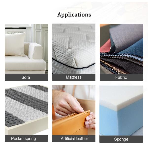 OEM Non Smell Water Based Adhesive 150 Mpa.S For Foam Mattress