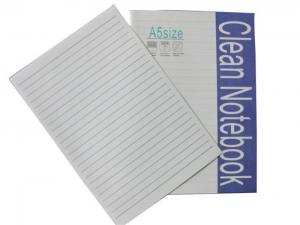 Quality 100% Virgin Pulp Cleanroom Paper Notebook Stapled Ruled Line / Graph Line wholesale