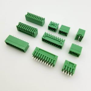 2.50mm Pitch Screwless Spring Crimping Pluggable PCB Terminal Blocks