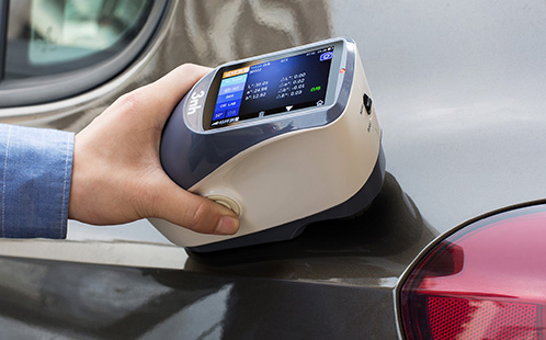 LED Illumination Handheld Color Spectrophotometer YS3010 For Fabrics