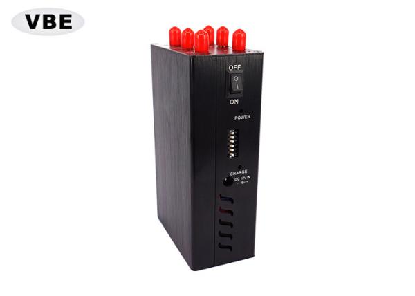 Cheap Wifi Handheld Signal Jammer Built In Rechargeable Lithium Battery Continuous Operation for sale