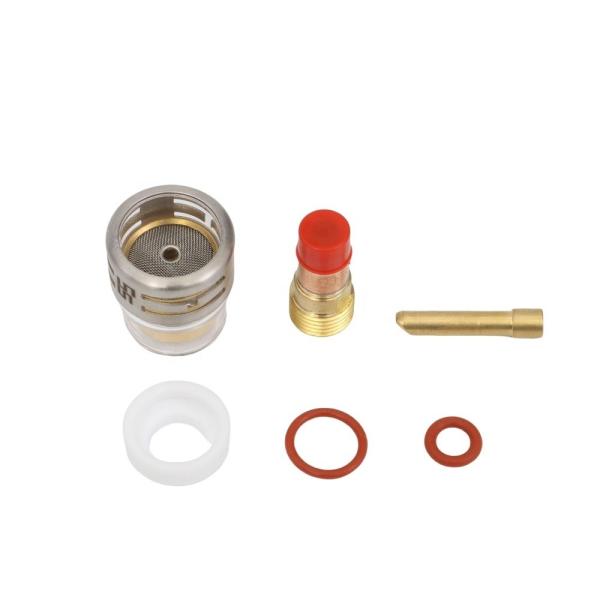 Quality Gas Lens Wedge Collect Pyrex Glass Cup Kit 2.4mm Clear for WP17 18 26 Welding Torch wholesale