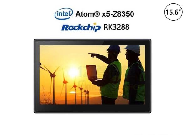 Cheap Android 15.6" Fanless Industrial Panel PC With RK3288 CPU Multi Points Capacity Touch for sale