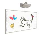 Education Teaching Smart Infrared Interactive Whiteboard 84inches With Powerful