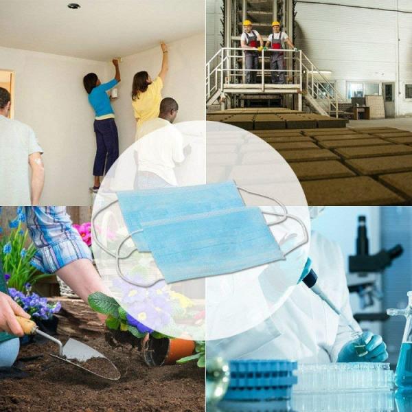 Personal Protective Disposable Earloop Face Mask , Earloop Procedure Masks