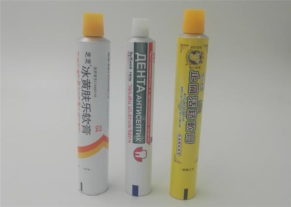 Cheap Aluminum Pharma Cream Tube 3 ML - 200 ML Capacity For Fucide Cream for sale