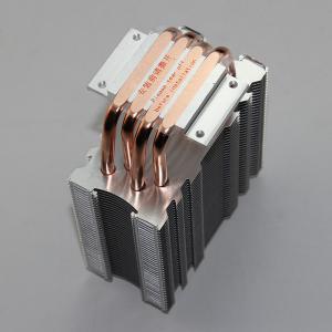 Quality Soldering Copper Pipe Heat Sink Anodizing / Passiviation Finishing wholesale