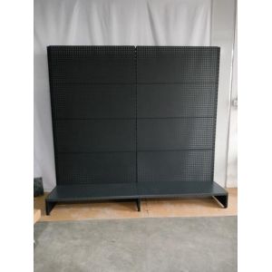 Quality At-0067 Pegboard Display Rack Standard Alone Single Sided Rust Proof wholesale