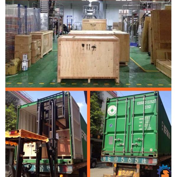 Small Snacks Packing Machine with Metal / Plastic Material 300Kg Weight