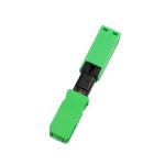 Alligator clip, push-pull ring, SM, 50mm, for drop cable, vertical input, SC/APC