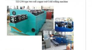China 110kw Motor Power Two Roll Mill Machine High Efficient For Copper Rod on sale